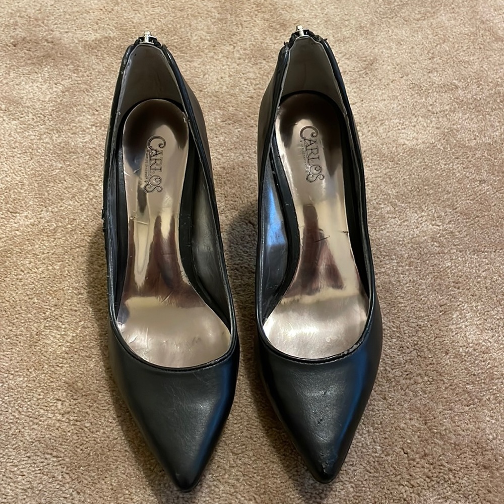 Carlos By Carlos Santana black heels - size 8.